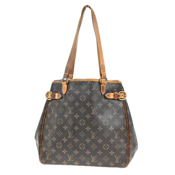LOUIS VUITTON Batignolles Vertical Shoulder Bag Monogram Brown M51153 31EE466 - Picture 1 of 16